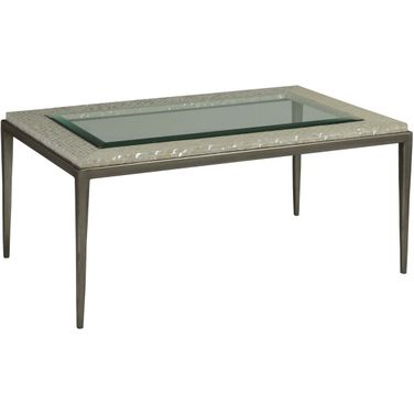 Signature Designs Brilliante Small Cocktail Table In Silver