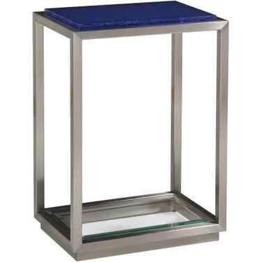 Signature Designs Ultramarine Spot Table In Stainless Steel