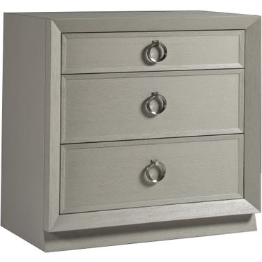 Signature Designs Zeitgeist Drawer Hall Chest In Antiqued White