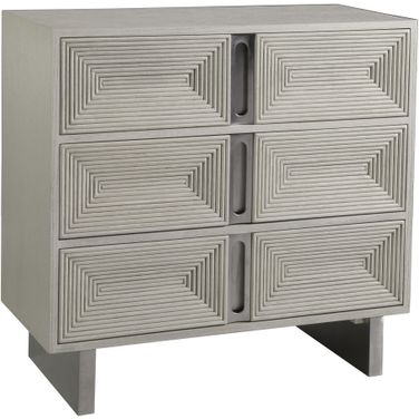 Signature Designs Gradient Hall Chest In Light Gray