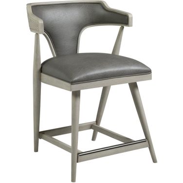 Signature Designs Arne Counter Stool In Antiqued White