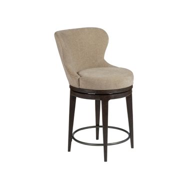 Signature Designs Willa Swivel Counter Stool In Mocha