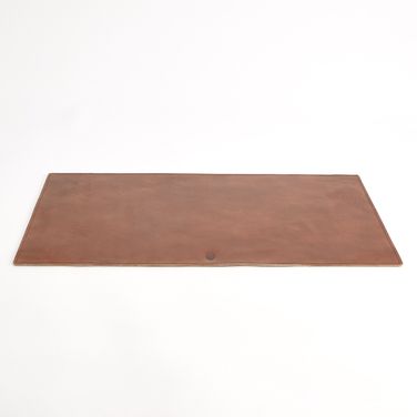 Signature Tobacco Deskpad In Brown