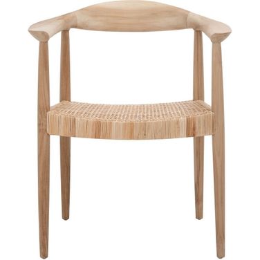 Sijo Rattan Peel Accent Chair in Natural