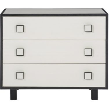 Silhouette 3-Drawer Nightstand