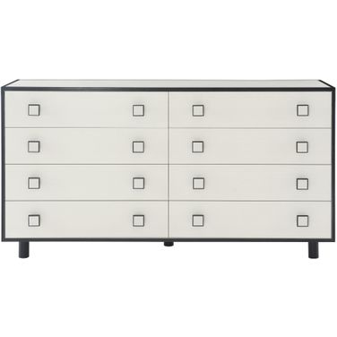 white christmas dresses Gemma 3 Drawer Dresser Black/White Washed main image 1