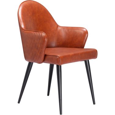 Silloth Dining Chair In Brown