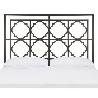 Silva Gun Metal King Headboard