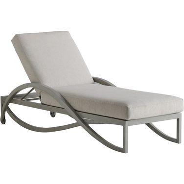 Silver Sands Chaise Lounge In Gray