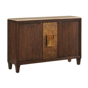 Silverado Santa Clara Hall Chest with Stone Top In Montecito