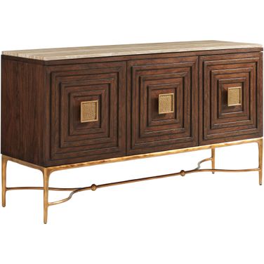 Silverado Tiburon Sideboard with Stone Top In Montecito