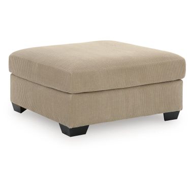 SimpleJoy Oversized Accent Ottoman In Sand