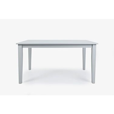 Simplicity 60 Inch Rectangle Dining Table In Grey