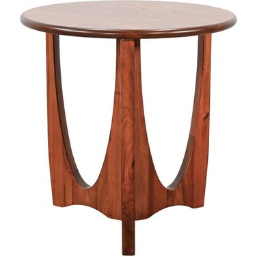 Sinatra Chair Side Table In Cinnamon