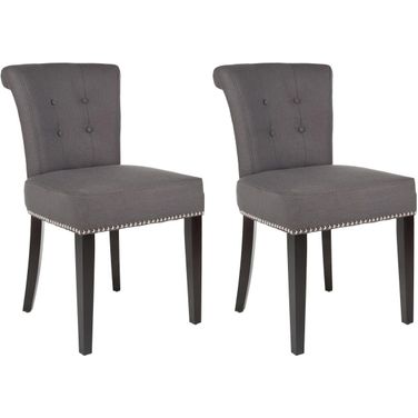 Sinclair Charcoal Ring Chair Set of 2