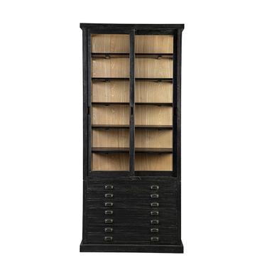 Single Balmoral Display Cabinet