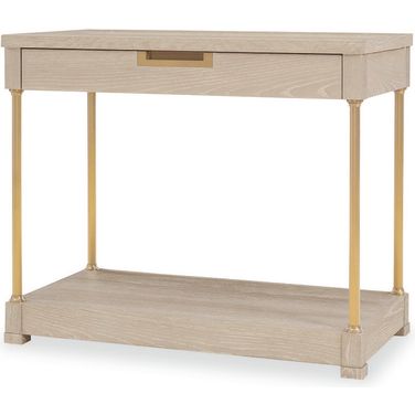 Single Drawer Nightstand In Sand