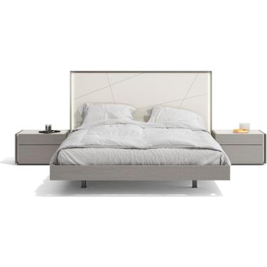 Sintra Queen Bed in Grey