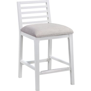 Siri 26 Inch Stool In White