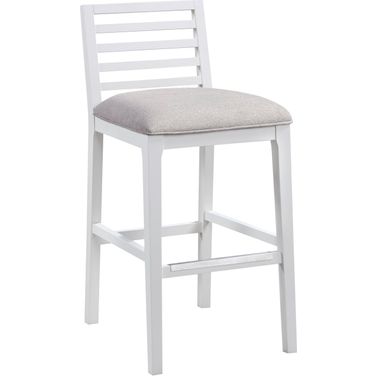Siri 30 Inch Stool In White