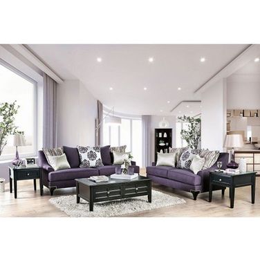 Sisseton Purple Living Room Set