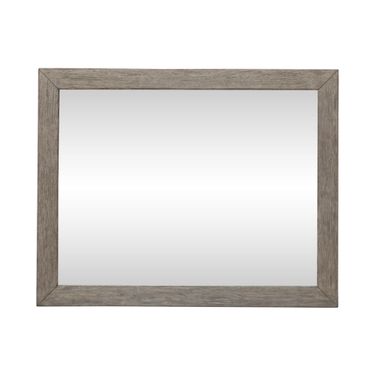 Skyview Lodge Landscape Mirror In Brown
