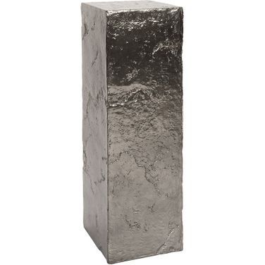 Slate Pedestal In Silver