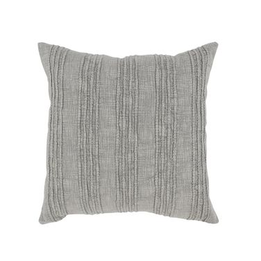 SLD Gratitude 22 x 22 Inch Pillow In Gray