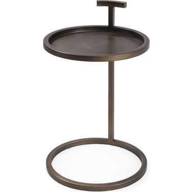 Slide Brass End Table