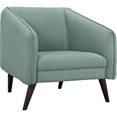 Slide Upholstered Fabric Armchair In Laguna