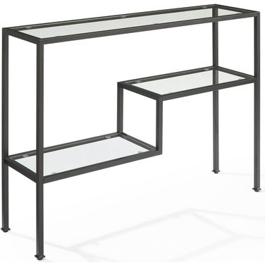 Sloane Entryway Console Table In Matte Black