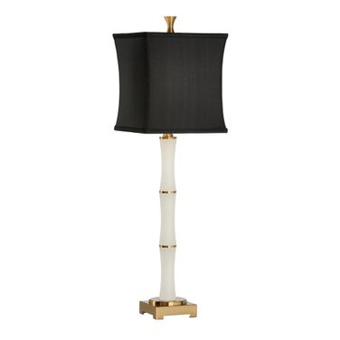 Sloane Lamp In Black and Cream