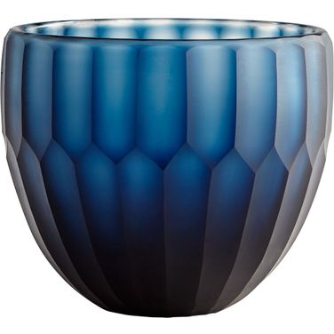 Small Blue Tulip Bowl