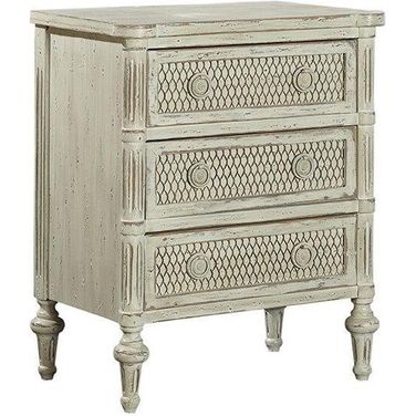 Small Field Chest In Whitewash