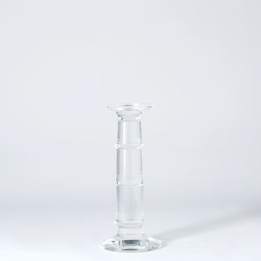 Small Ice Pillar Holder In Clear