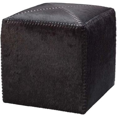 Small Ottoman In Espresso