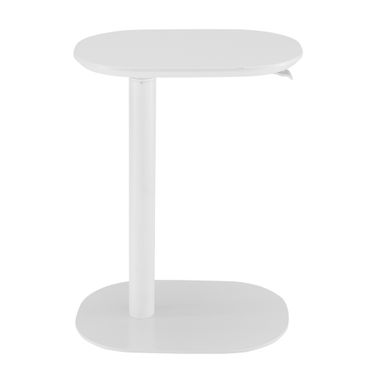 Snella Adjustable Laptop Table In Matte White