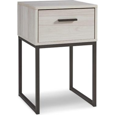 Socalle Light Natural One Drawer Night Stand