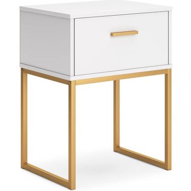Socalle Nightstand In Two-tone