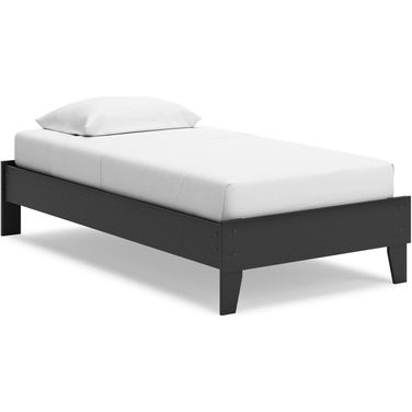 Socalle Twin Platform Bed In Black