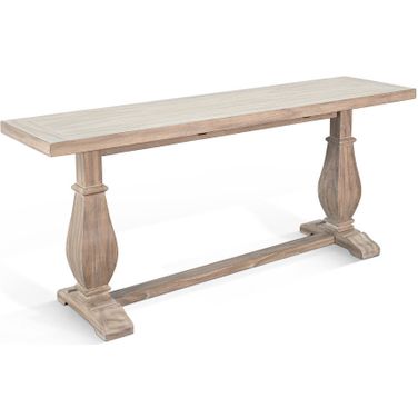 Sofa Table In Wheat