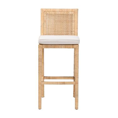 Sofia Rattan Barstool In Natural