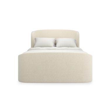 Soft Embrace Queen Upholstered Bed In Ivory