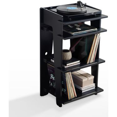 Soho Record Player Stand In Black