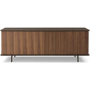 Soho Walnut And Matt Grey Sideboard