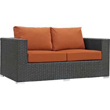 Sojourn Canvas Tuscan Outdoor Patio Sunbrella Loveseat