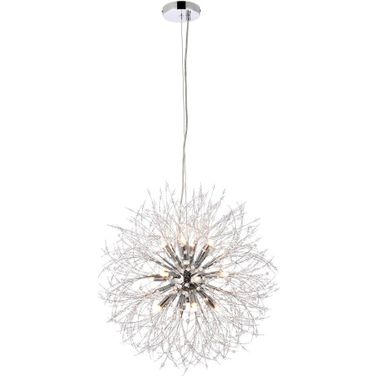 Solace 12 Lights Chrome Pendant