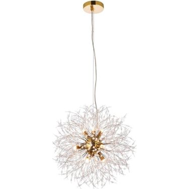 Solace 9 Lights Gold Pendant