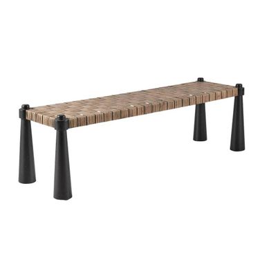 Solange Bench In Tobacco Wash