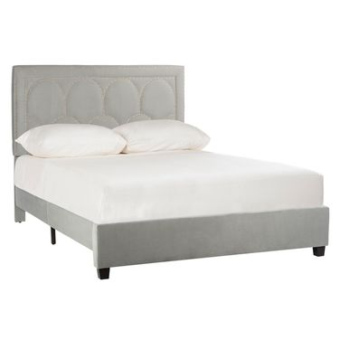 Solania Queen Bed in Grey